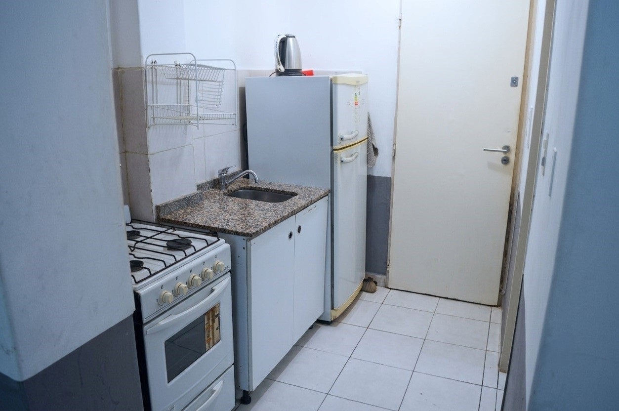 Vista hacia la cocina